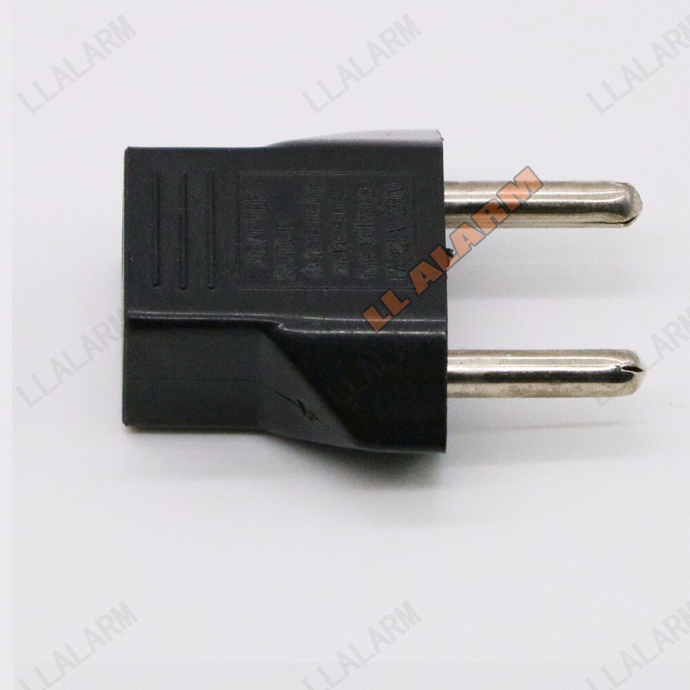 5pcs / lotEU ÷  2  EU 2   ÷  Է AC 2.5V 250V 10A Eletronic /5pcs/lotEU Plug Adapter 2 Pin to EU 2 Round Pin Plug Socket Input AC